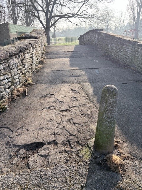 Pickering Park foot bridge