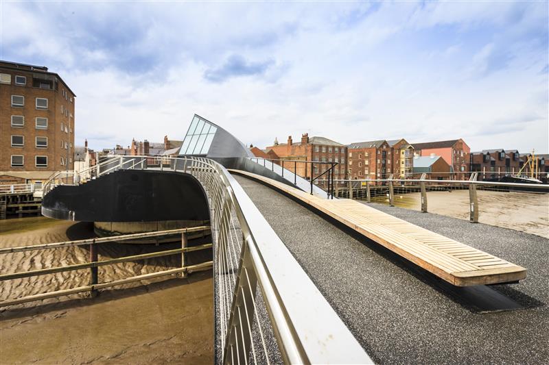 A photo of Scale Lane Footbridge