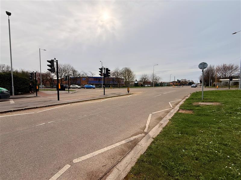 The Sutton Road / Leads Road Junction.