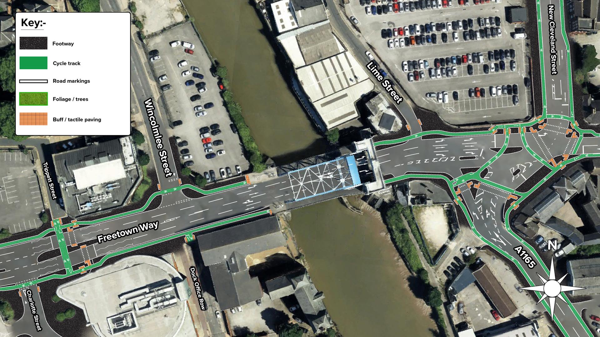 North bridge and witham junction